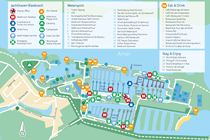 Jachthaven Biesbosch Marina Map IMAGE EN English