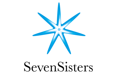 Sevensisters Logo White